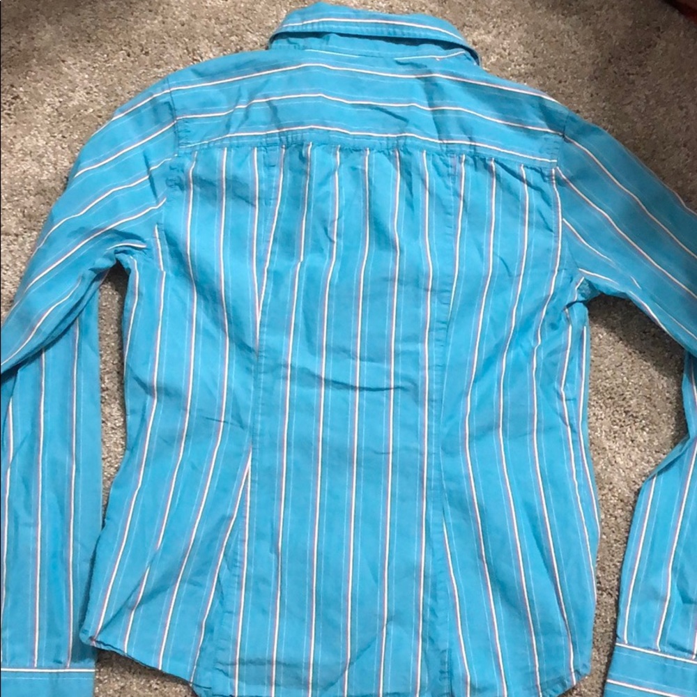 American Eagle Button Down Size 4 - image 5